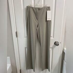 Lululemon Smooth Fit Pull-On High-Rise Pant | size 6 | warm ash grey